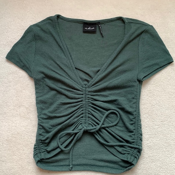 Urban outfitters green crop tee - Picture 1 of 4